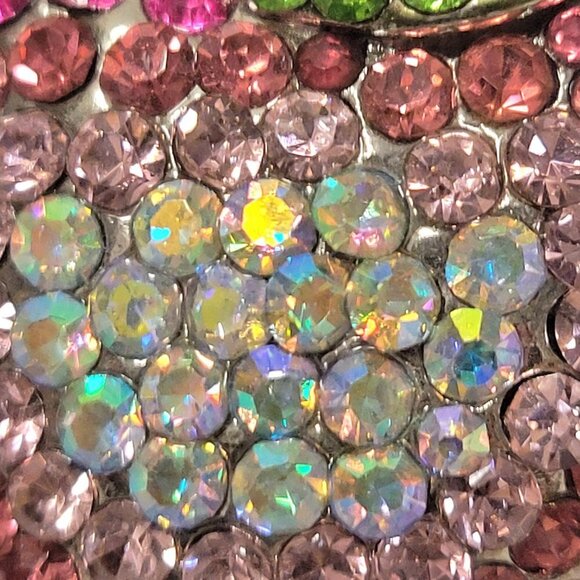 Girls Shiny Hair Clips Red and Pink Hair Clips Magnetic - Picture 12 of 13